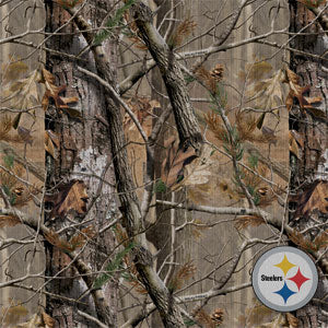 NFL Pittsburgh Steelers Realtree AP Camo Steam Deck Handheld Gaming Computer Skin